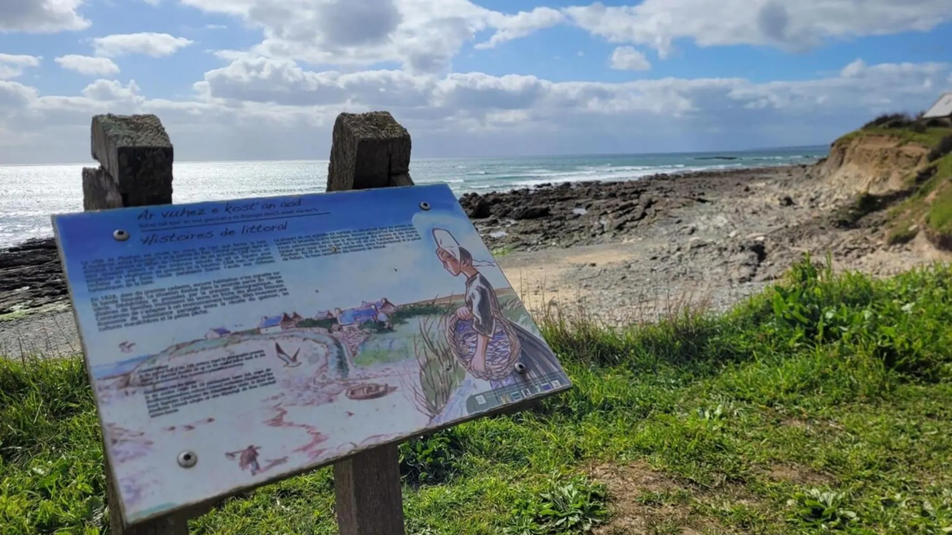 公寓 PlozévetTipoz'Immo-Brise Marine 1-Sea View-Spot Surf-Cosy公寓