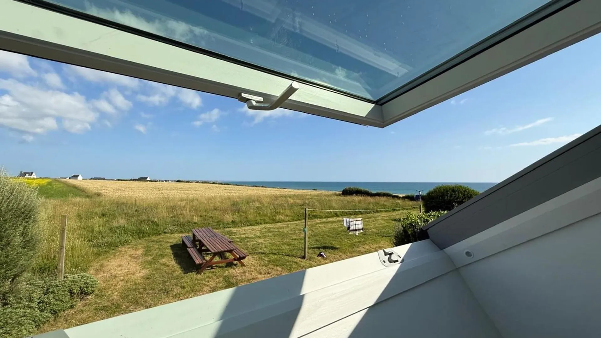 PlozévetTipoz'Immo-Brise Marine 1-Sea View-Spot Surf-Cosy公寓 0*, Plozévet