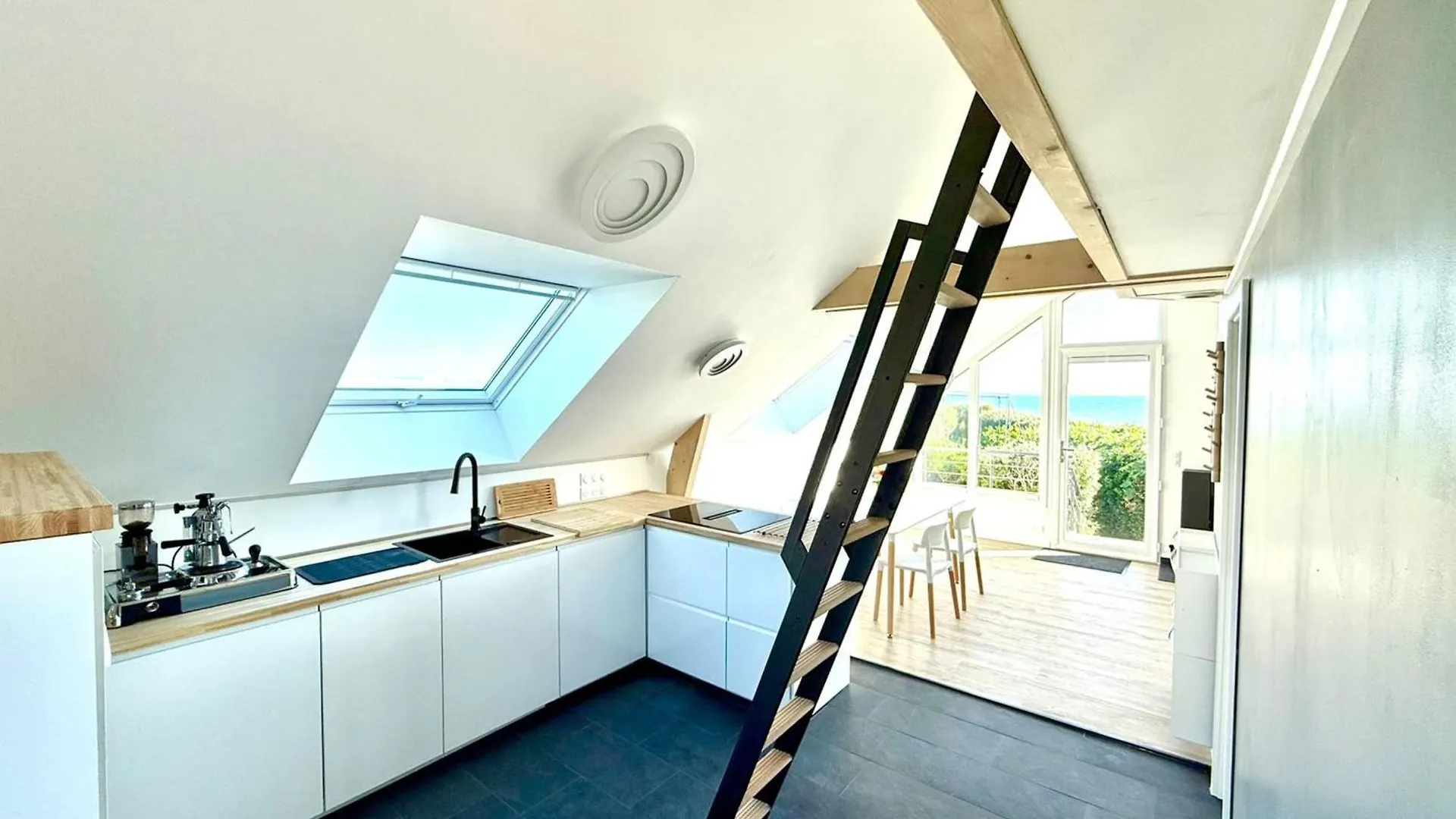 PlozévetTipoz'Immo-Brise Marine 1-Sea View-Spot Surf-Cosy公寓 公寓